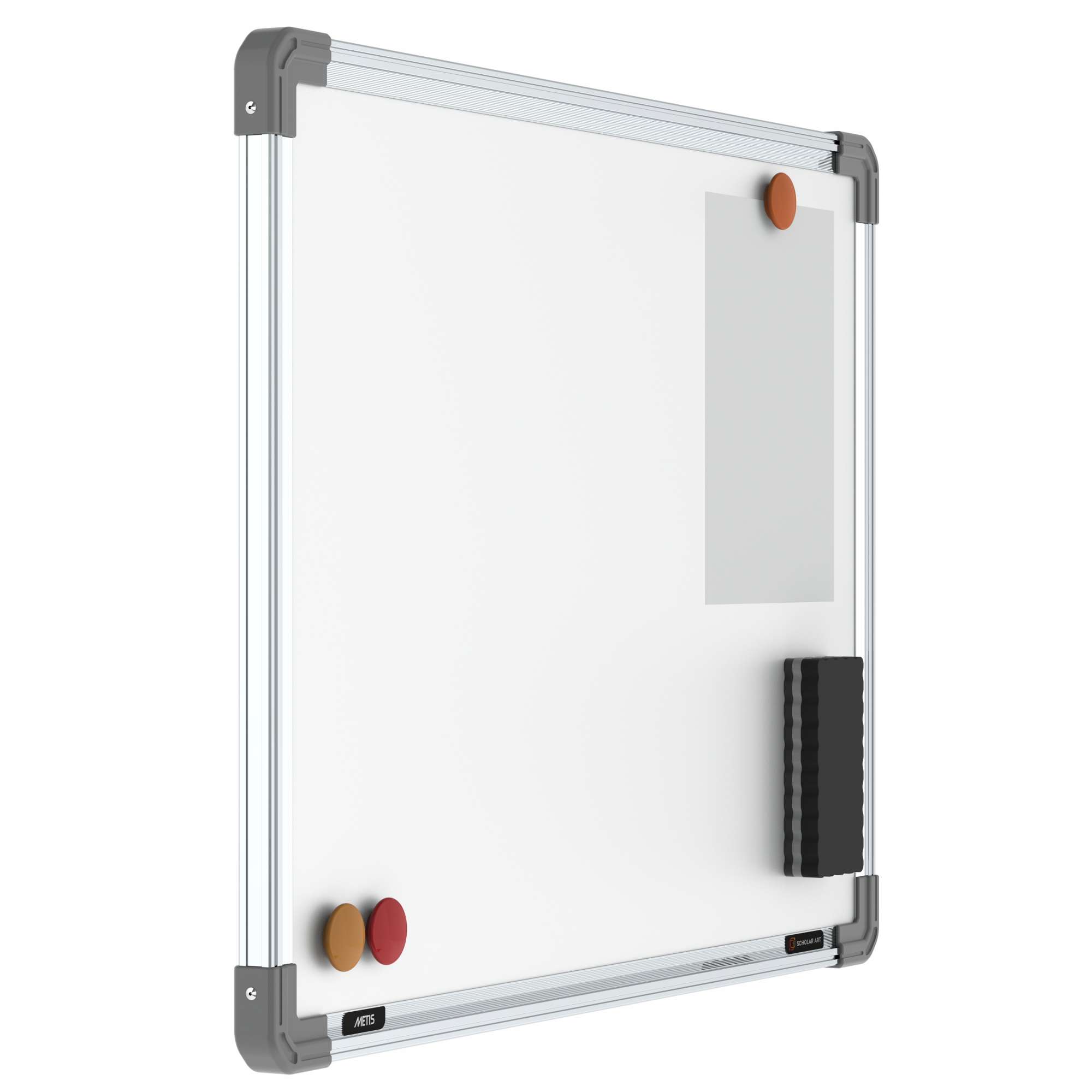 Ceramic magnetic white board