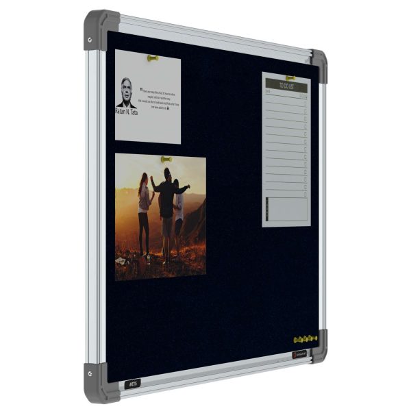Acrylic door cover fabric notice board