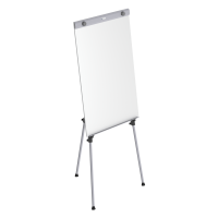 Flip charts stand with white boards