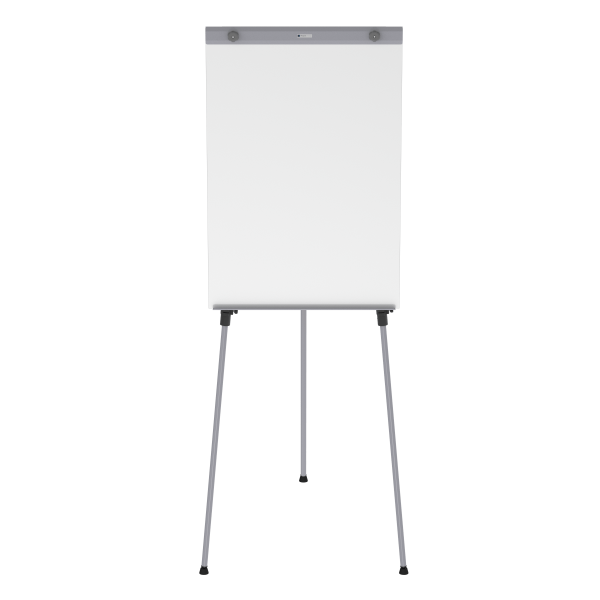 Flip charts stand with white boards