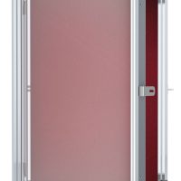 Acrylic door cover fabric notice board