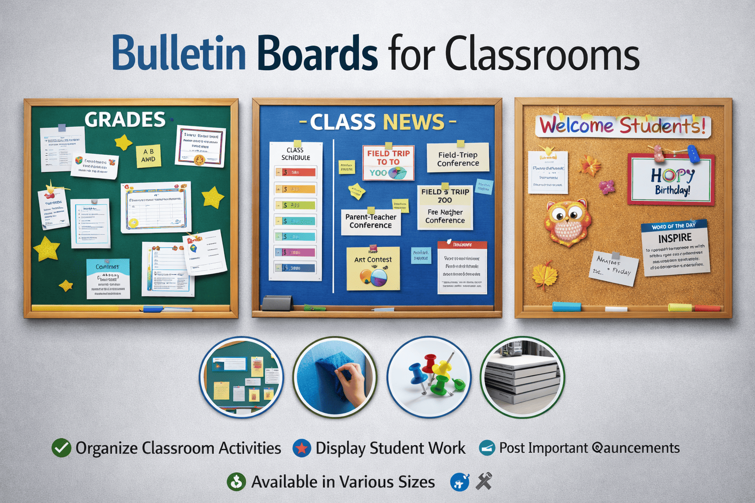 bulletin boards for classrooms